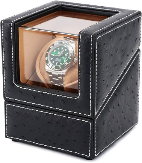 rolex watch collection box|rolex rotating watch box.